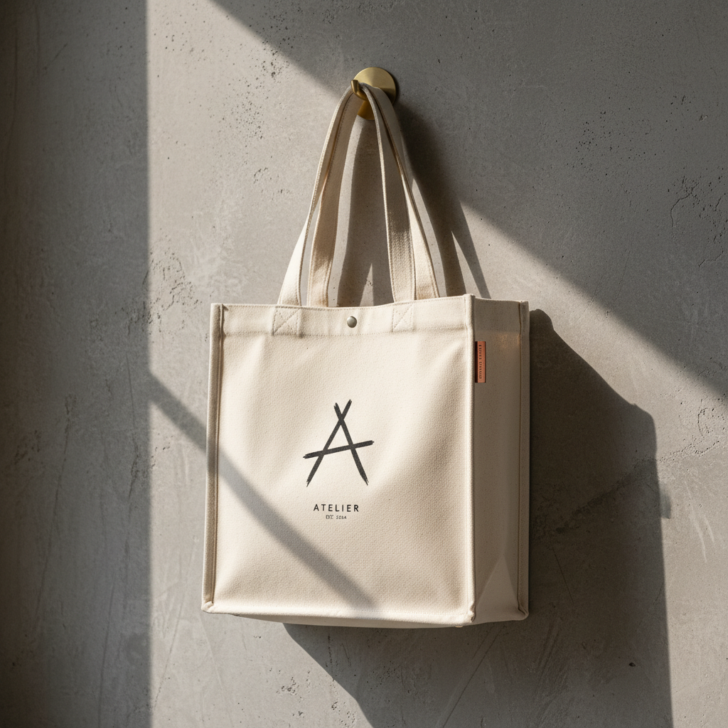 CANVAS TOTE BAG - Artist Logo